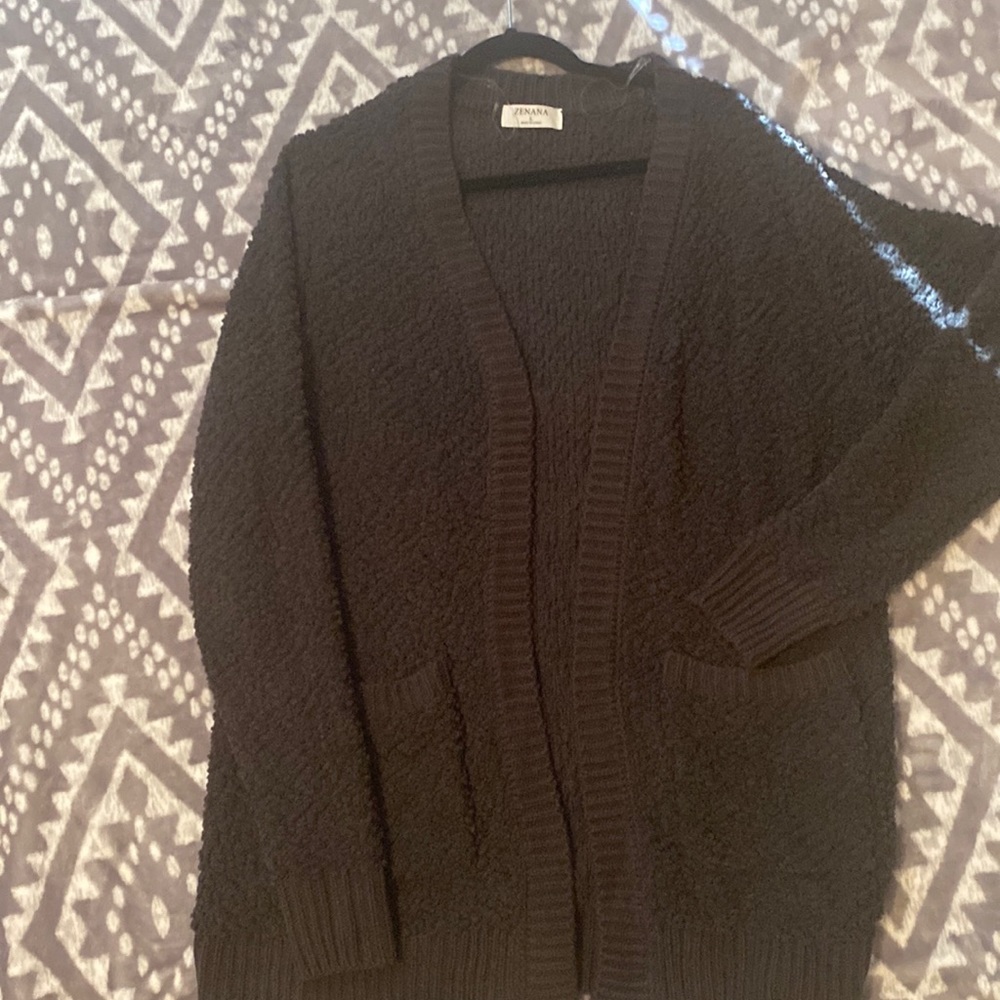Zenana soft cardigan. Size large. Only worn once.